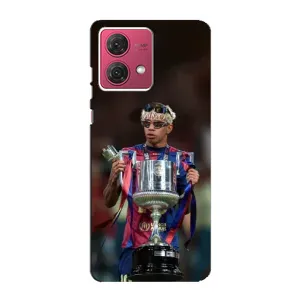 Чохол з принтом «Ямаль з кубком» для Motorola MOTO G84