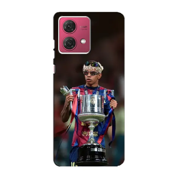 Чохол з принтом «Ямаль з кубком» для Motorola MOTO G84 Чохол з принтом «Ямаль з кубком» для Motorola MOTO G84