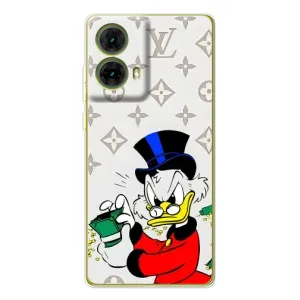 Чехли для Motorola MOTO G85 - Скрудж МакДак Louis Vuitton (PREMIUMPrint) (Бакси Скрудж)