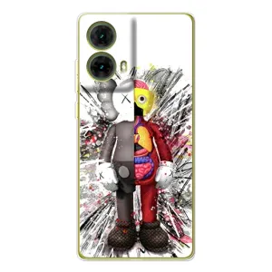 Чохли для Motorola MOTO G85 - Bearbrick Louis Vuitton (PREMIUMPrint) (Беарбрік)