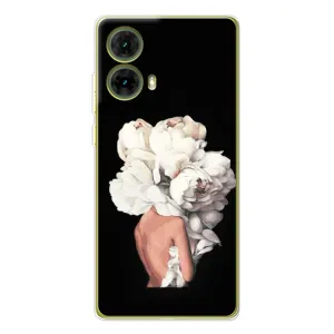 Чехлы (ART) Цветы на Motorola MOTO G85 (VPrint)