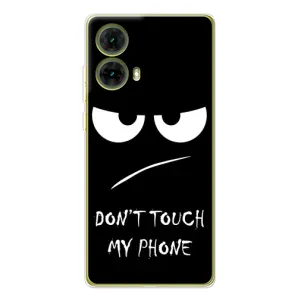 Чехол с принтом «Dont Touch» для Motorola MOTO G85