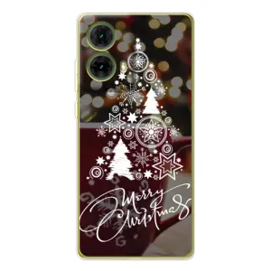 Різдвяні Чохли для Motorola MOTO G85 (VPrint) (Ялинка яскрава)