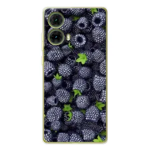 Чехлы с Фруктами для Motorola MOTO G85 (VPrint) (Ежевика)