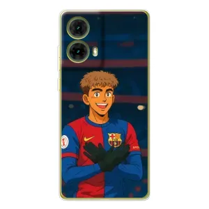 Чохол з принтом «Футболіст Ямаль» для Motorola MOTO G85