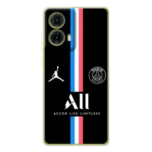 Чохли PSG для Motorola MOTO G85 (AlphaPrint) (футболка ПСЖ)