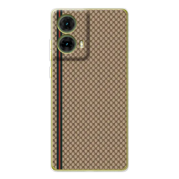 Чохол з принтом «Гуччі полоса» для Motorola MOTO G85 Чохол з принтом «Гуччі полоса» для Motorola MOTO G85