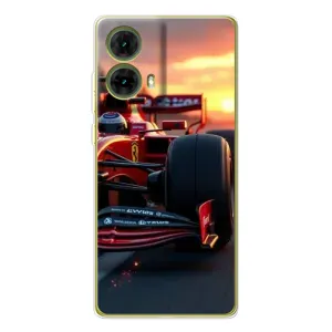 Чохол Формула1 на Motorola MOTO G85 (Макларен на заході)