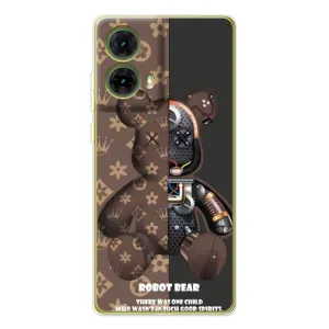 Круті Чохли Луі Віттон для Motorola MOTO G85 (AlphaPrint) (Ведмідь Луі Вітон)