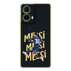 Чохли для Motorola MOTO G85 (Leo чемпіон) (AlphaPrint) (Messi ПСЖ)