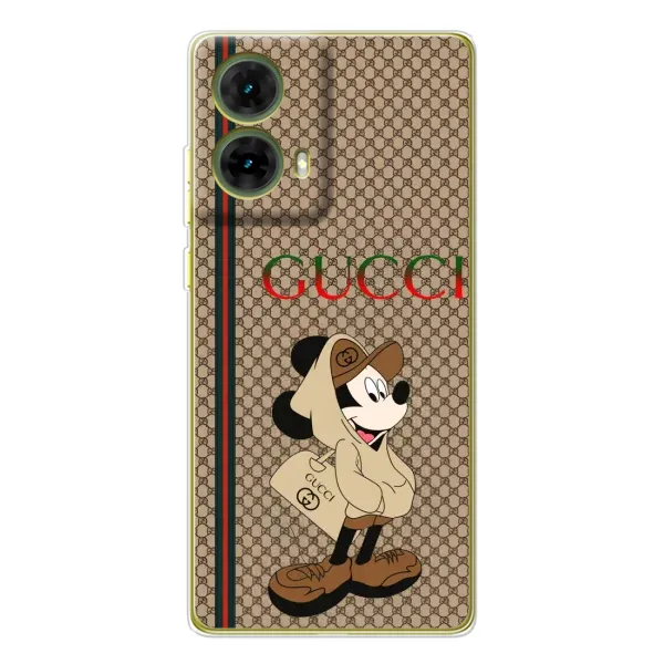 Чохол з принтом «Mickey GUCCI» для Motorola MOTO G85 Чохол з принтом «Mickey GUCCI» для Motorola MOTO G85