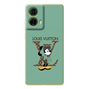Чохли Луі Вітон для Motorola MOTO G85 (AlphaPrint - LOUIS VUITTON) (Міккі Маус LV)