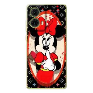 Чохол Disney Mouse Motorola MOTO G85 (PREMIUMPrint) (Мінні Маус ЛВ)