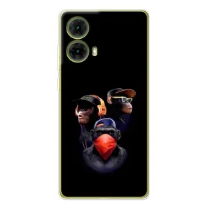 Чехол с Обезьянами Motorola MOTO G85 - (AlphaPrint)
