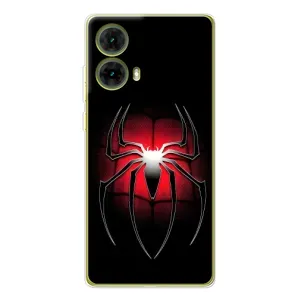 Чехол с человеком пауком для Motorola MOTO G85 - (AlphaPrint)