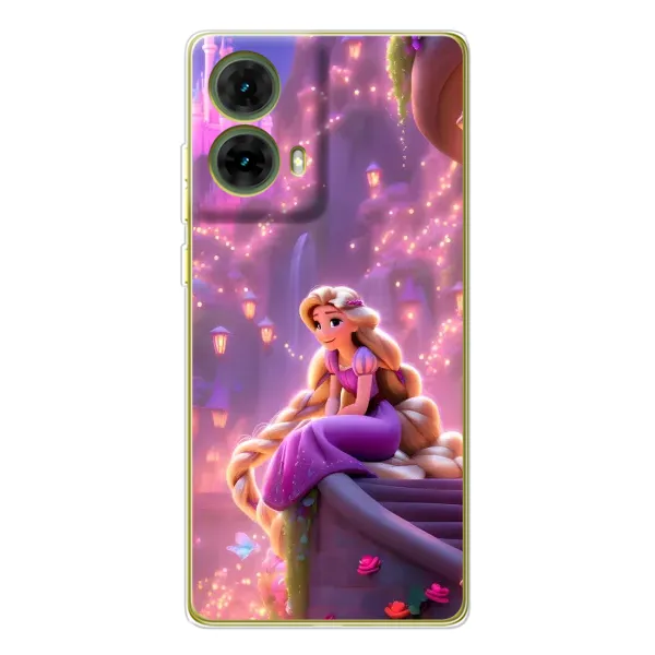 Чохол з принтом «Рапунцель у замку» для Motorola MOTO G85 Чохол з принтом «Рапунцель у замку» для Motorola MOTO G85