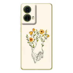 Чехлы для любимой на Мото G85 (VPrint) (Руки любві)
