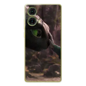 Чохол як приборкати дракона на Motorola MOTO G85 (Сцена з драконом)