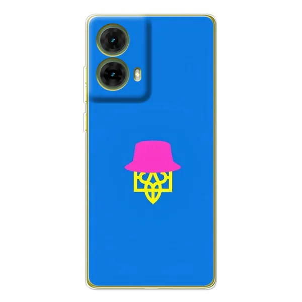 Чехол с принтом «Шапка на гербу» для Motorola MOTO G85
