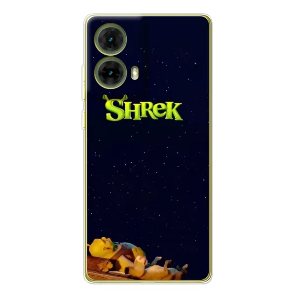 Чехол с принтом «Отдыхающий Шрек» для Motorola MOTO G85
