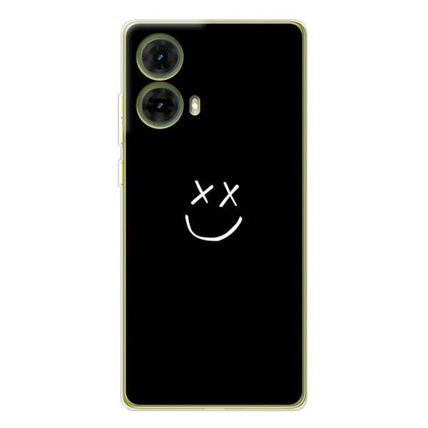 Чехол с принтом «Смайл» для Motorola MOTO G85