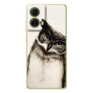 Чохол з пташками на Motorola MOTO G85 (VPrint) (Сова)