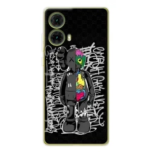 Чохли для Motorola MOTO G85 - Bearbrick Louis Vuitton (PREMIUMPrint) (Стиль Bearbrick)
