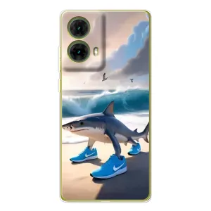 Чохол з мемом Тралалело тралала на Motorola MOTO G85