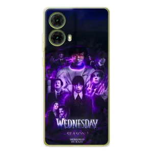 Чохол з дизайном Венздей 2 на Motorola MOTO G85