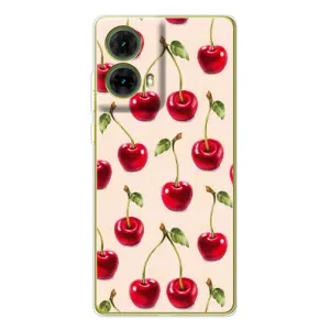 Чехлы с Фруктами для Motorola MOTO G85 (VPrint) (Вишня)