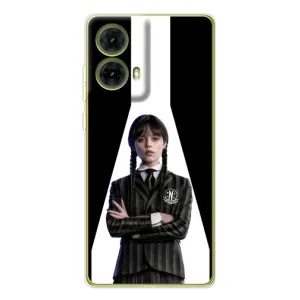 Чохли Венсдей на Motorola MOTO G85 Уенсдей (AlphaPrint) (W-Wednesday)