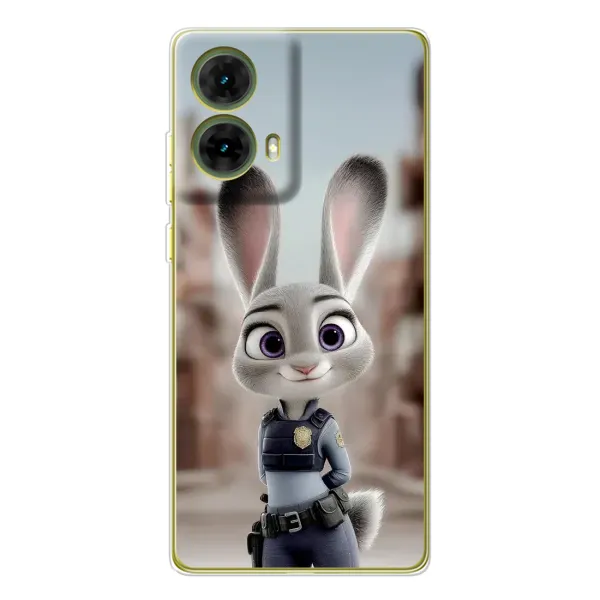 Чехол с принтом «Офицер Джуди Хоппс» для Motorola MOTO G85