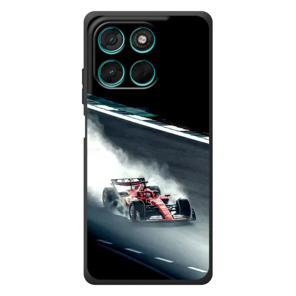 Чехол с принтом «Болид гоночный» для Motorola MOTO G86 Power