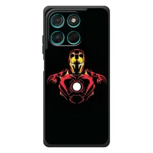 Чохли з героями Марвел Motorola MOTO G86 Power (VPrint) (Залізна людина)