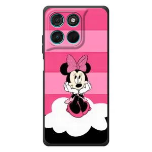 Эксклюзивный чехол для Motorola MOTO G86 Power (AlphaPrint - Мультяшные) (Девочка Maus)