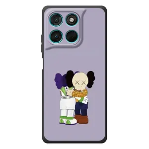 Чохли для Motorola MOTO G86 Power - Bearbrick Louis Vuitton (PREMIUMPrint) (Дружба Беарбрік)