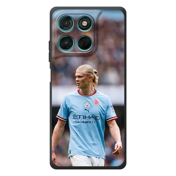 Чохол з принтом «Ерлинг Холанд» для Motorola MOTO G86 Power