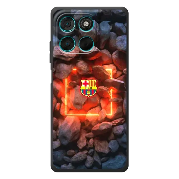 Чохол з принтом «ФК Барселона» для Motorola MOTO G86 Power