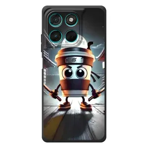 Чохол з принтом «Капучіно асасіно» для Motorola MOTO G86 Power