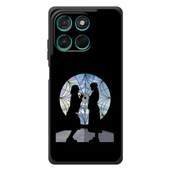 Чохол з принтом «кімната Венздей» для Motorola MOTO G86 Power