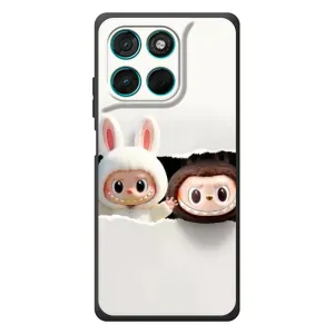 Чехол с Лабубу на Motorola MOTO G86 Power (Лабубу)