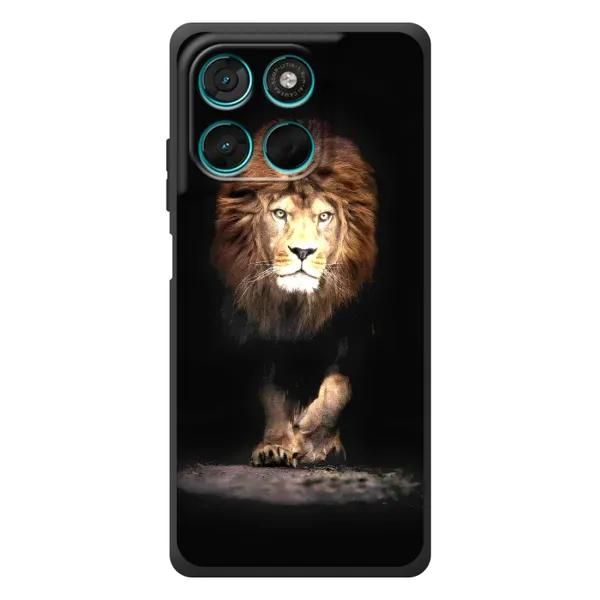 Чохол з принтом «Лев» для Motorola MOTO G86 Power