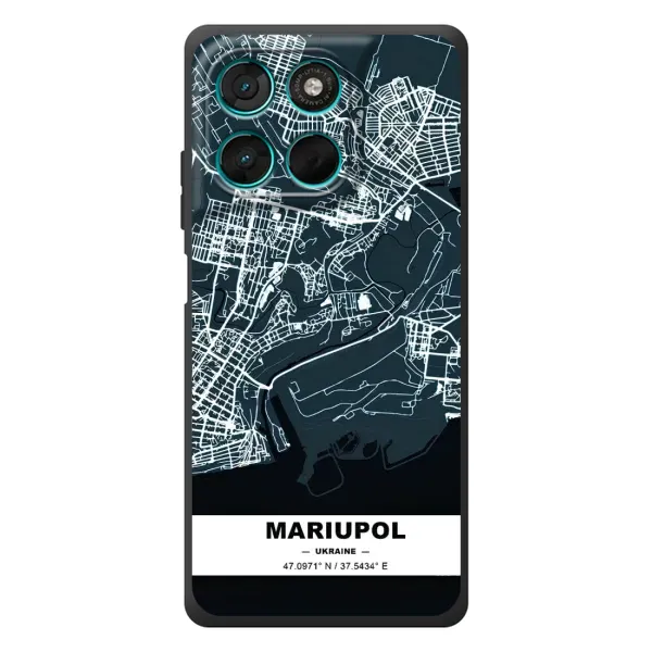 Чохол з принтом «Маріуполь» для Motorola MOTO G86 Power
