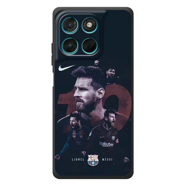Чехол с принтом «Месси 10» для Motorola MOTO G86 Power