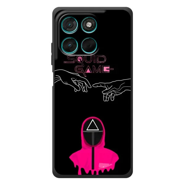 Чехол с принтом «Минимализм Игра кальмара» для Motorola MOTO G86 Power