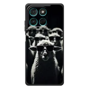 Чохол з принтом «Овечка в окулярах» для Motorola MOTO G86 Power
