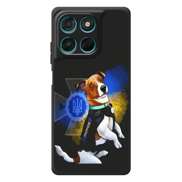 Чохол з принтом «Патрон собачка» для Motorola MOTO G86 Power