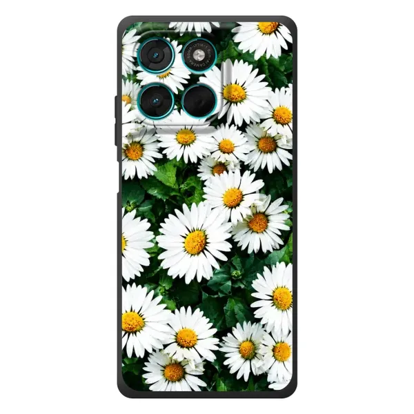 Чохол з принтом «Ромашки» для Motorola MOTO G86 Power