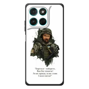 Чохли для Motorola MOTO G86 Power с принтом Тараса Шевченко (AlphaPrint)