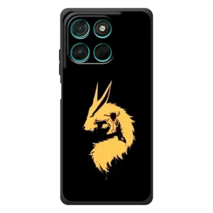 Чохол з принтом «силует Курама Наруто» для Motorola MOTO G86 Power